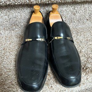 Barker Of Earls Barton Men's Black Leather Loafers